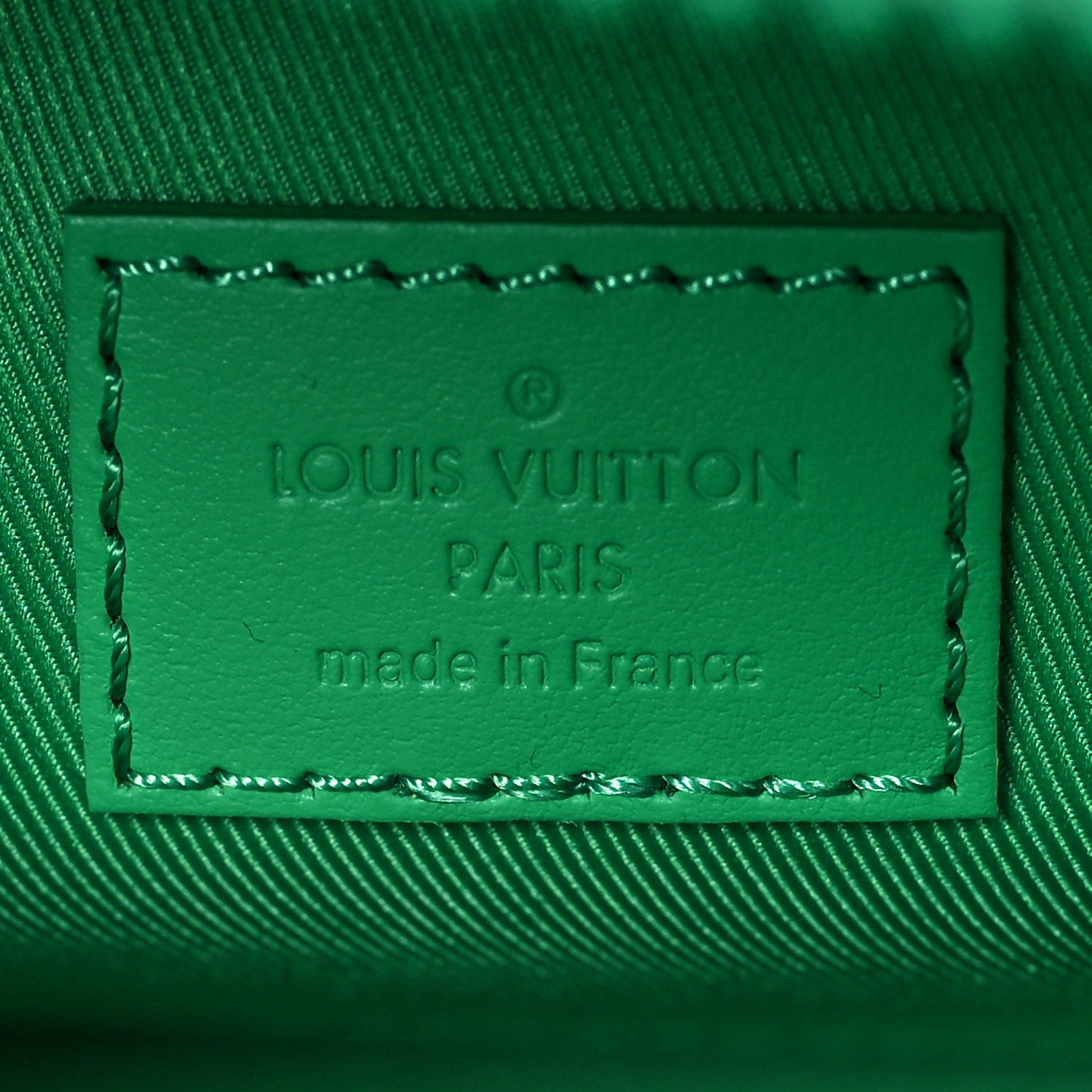 Louis Vuitton Taurillon Monogram S Lock Messenger Minty Green 7 of 10