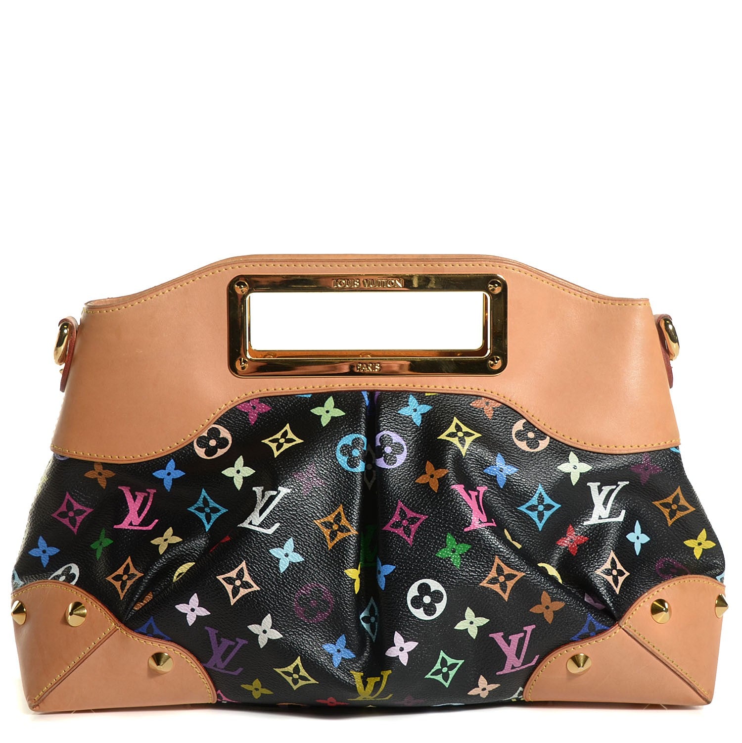 Louis Vuitton Monogram Multicolor Judy MM Black 1 of 7