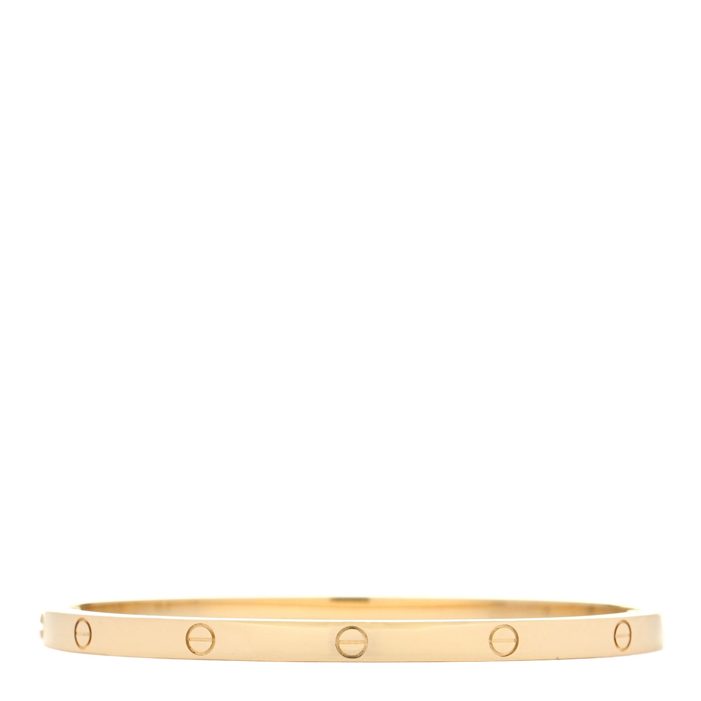18K Yellow Gold Small LOVE Bracelet 16