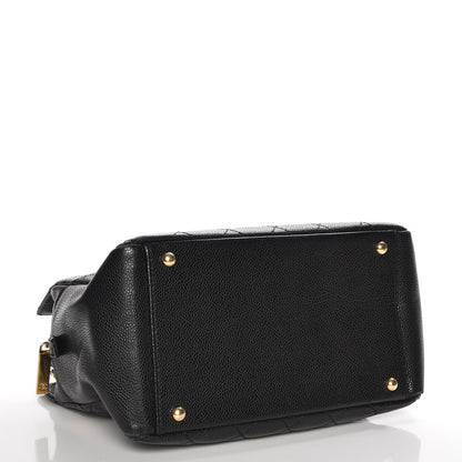 Chanel Caviar Quilted Petit Timeless Tote PTT Black 4 of 7