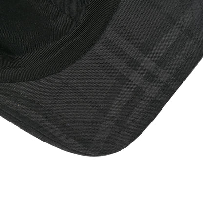 Burberry Cotton Check Baseball Hat L Charcoal 9 of 11