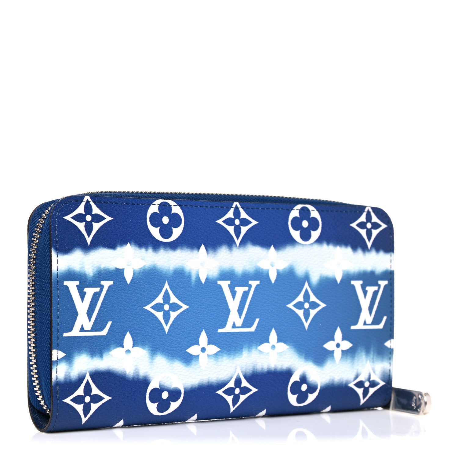 Louis Vuitton Monogram Escale Zippy Wallet Blue 3 of 7