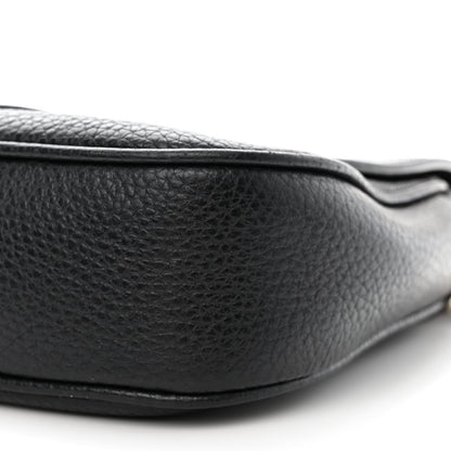 Gucci Pebbled Calfskin Medium Soho Flap Crossbody Black 10 of 10