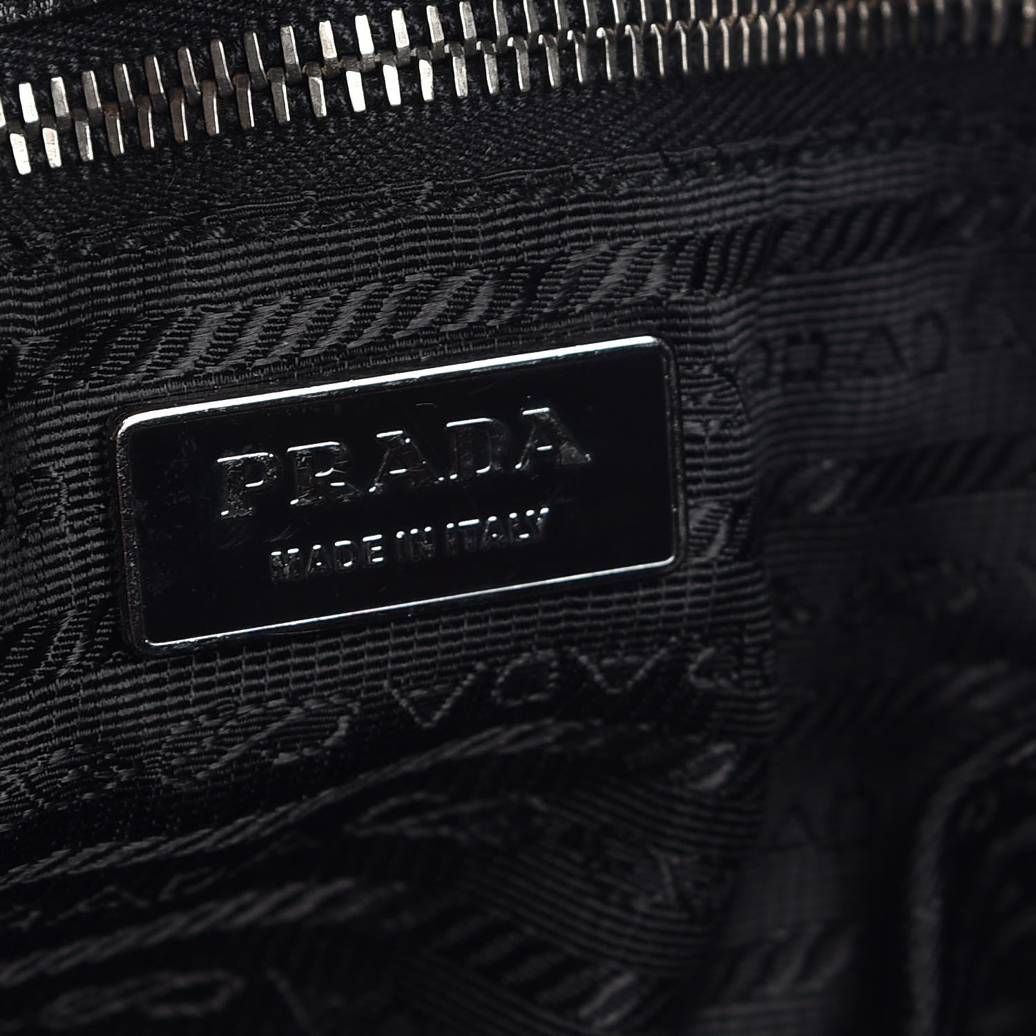 Prada Tessuto Nylon Gaufre Tote Black 6 of 11