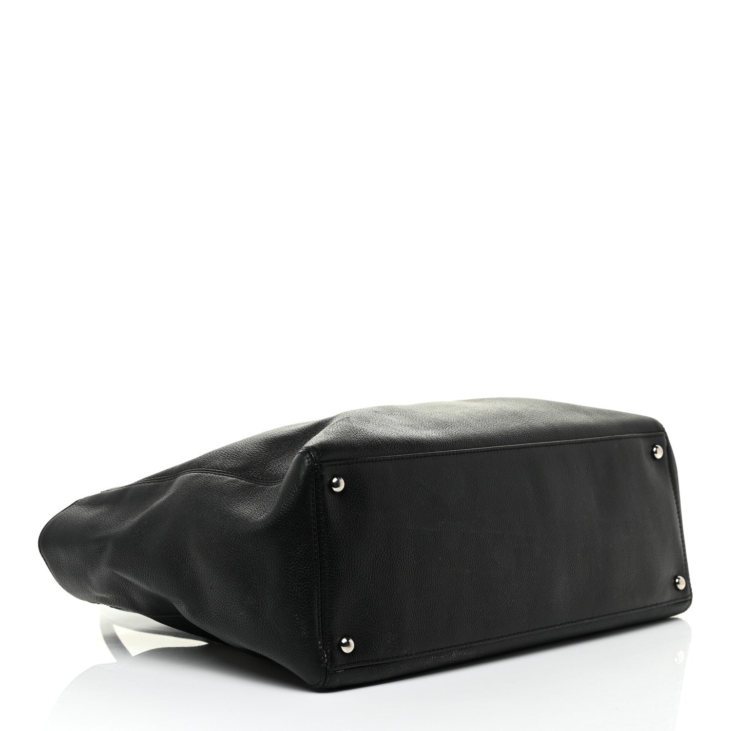 Chanel Calfskin Cerf Executive Shopper Tote Black 4 of 33