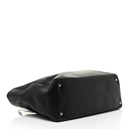 Chanel Calfskin Cerf Executive Shopper Tote Black 4 of 33
