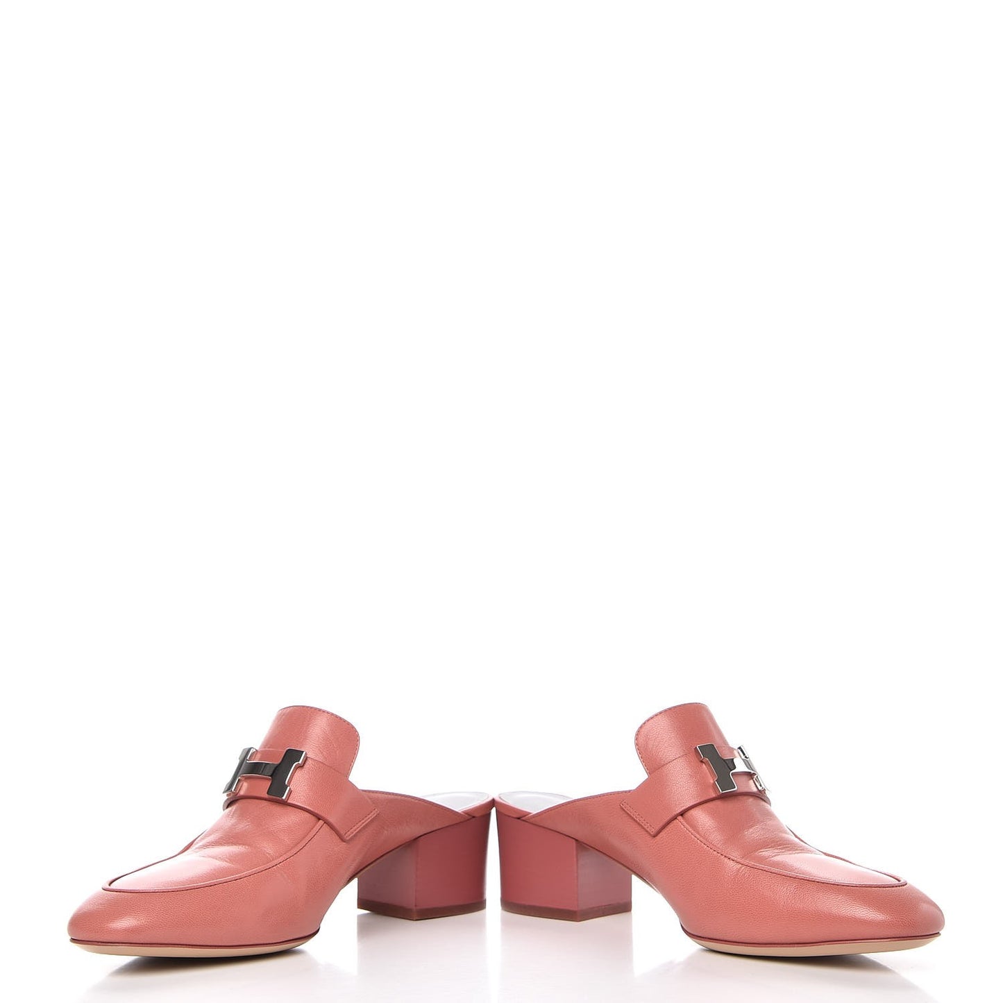 Goatskin Paradis Mules 37 Rouge Blush