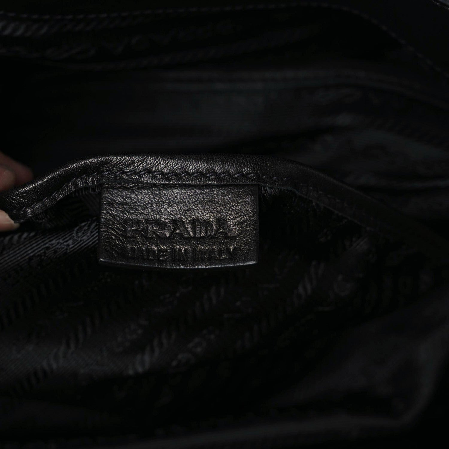 Prada Tessuto Nylon Quilted Tote Nero Black 6 of 17