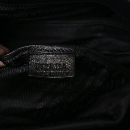 Prada Tessuto Nylon Quilted Tote Nero Black 6 of 17