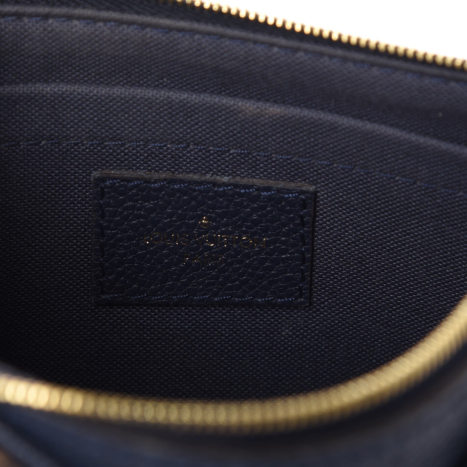 Louis Vuitton Monogram Pallas Clutch Blue Marine 6 of 14