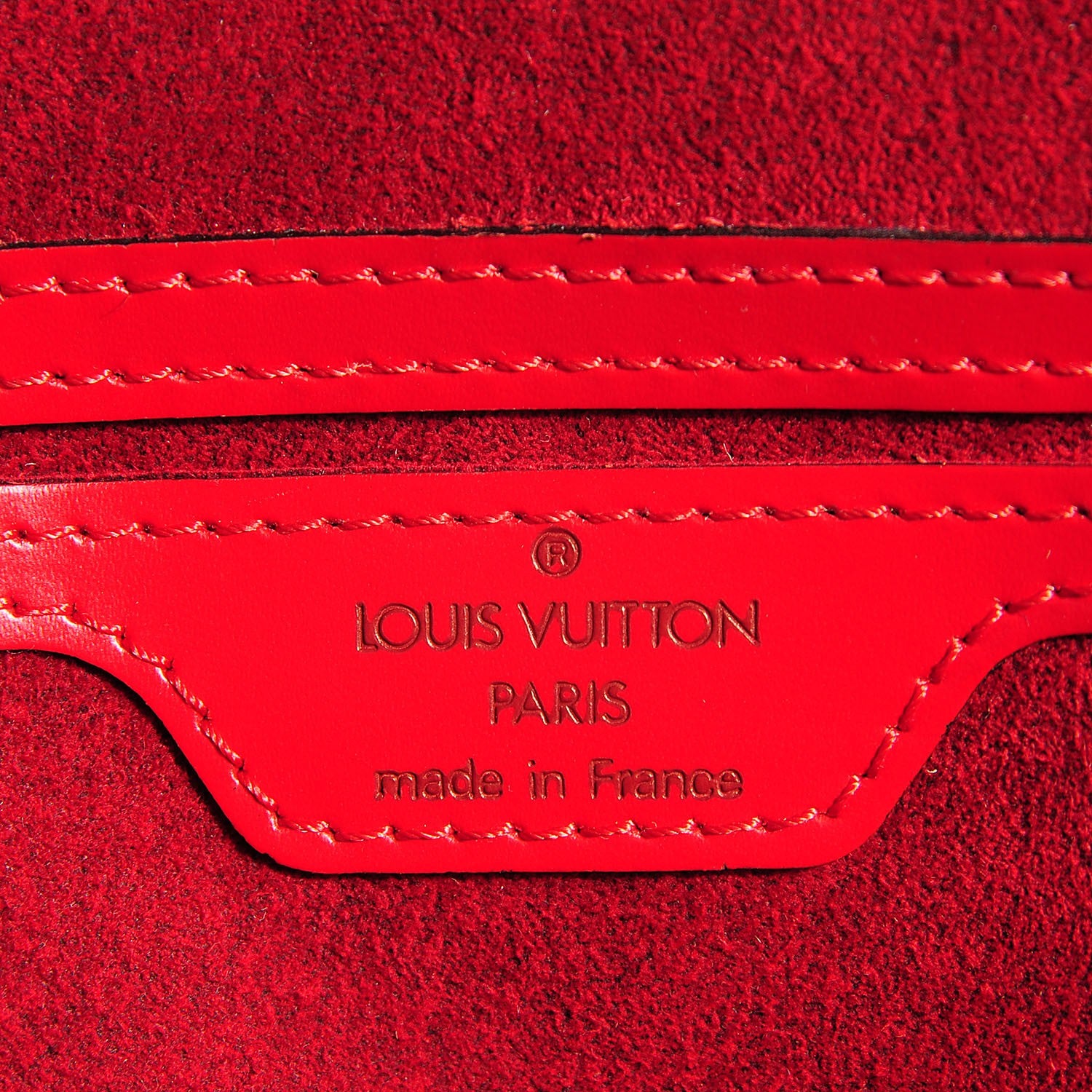 Louis Vuitton Epi Saint Jacques PM Red 6 of 8