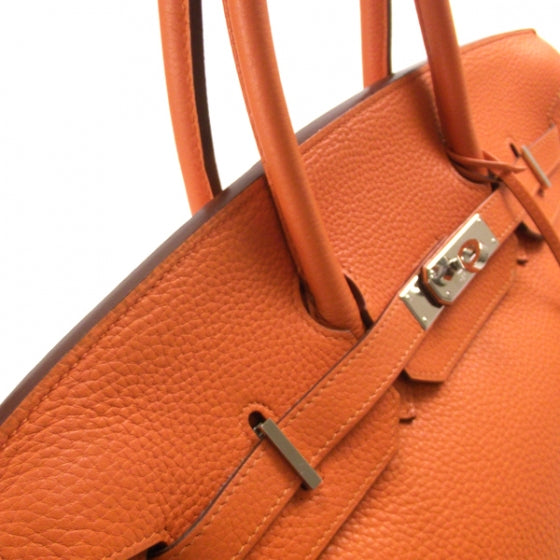 Hermes Togo Birkin 35 Orange 7 of 14