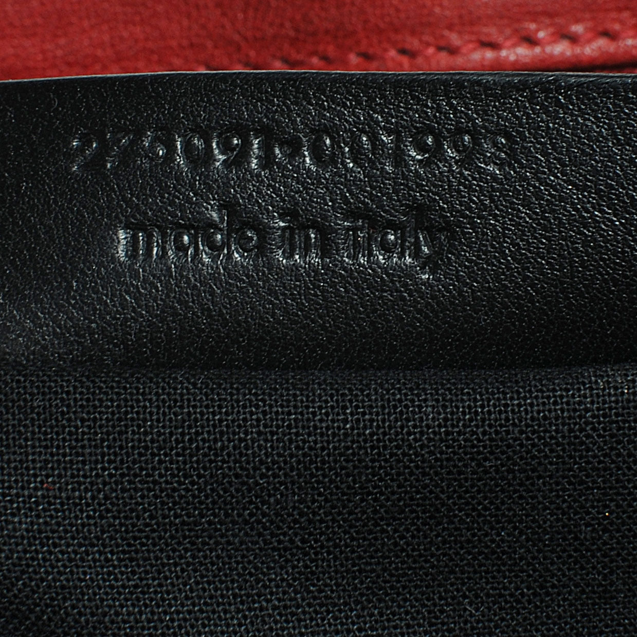 Saint Laurent Sheepskin Large Cabas ChYc Red 4 of 9