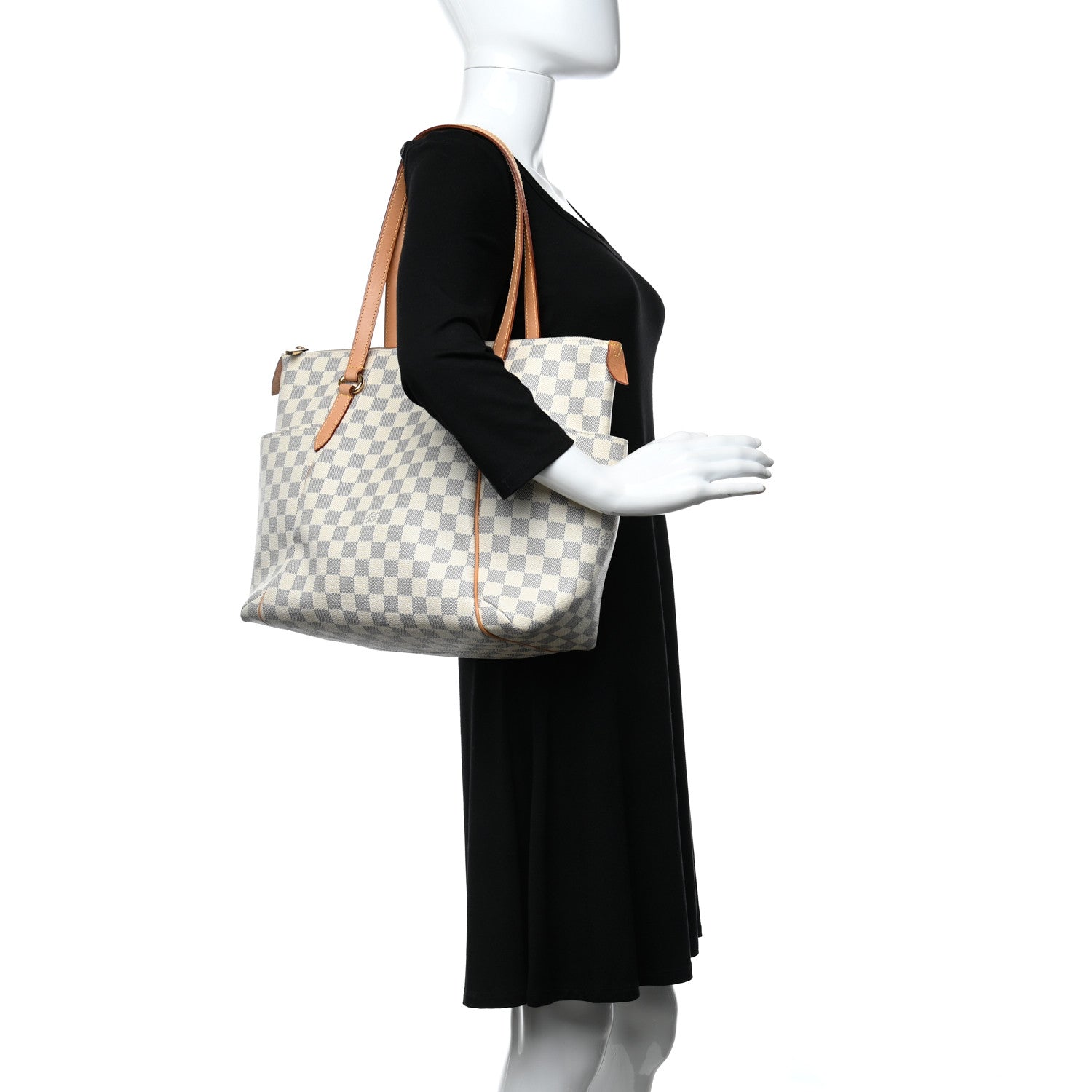 Louis Vuitton Damier Azur Totally MM 2 of 11
