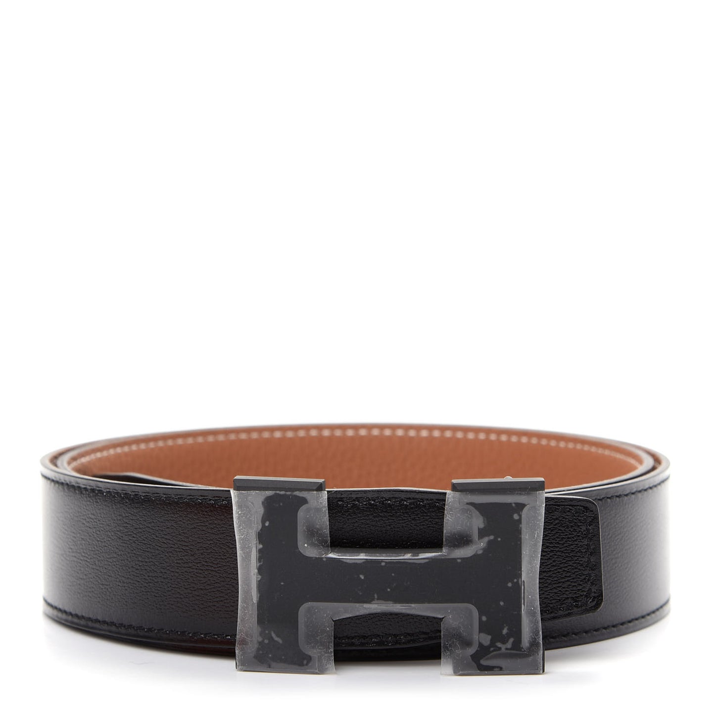135 Togo 32mm H Belt 80 Black Gold