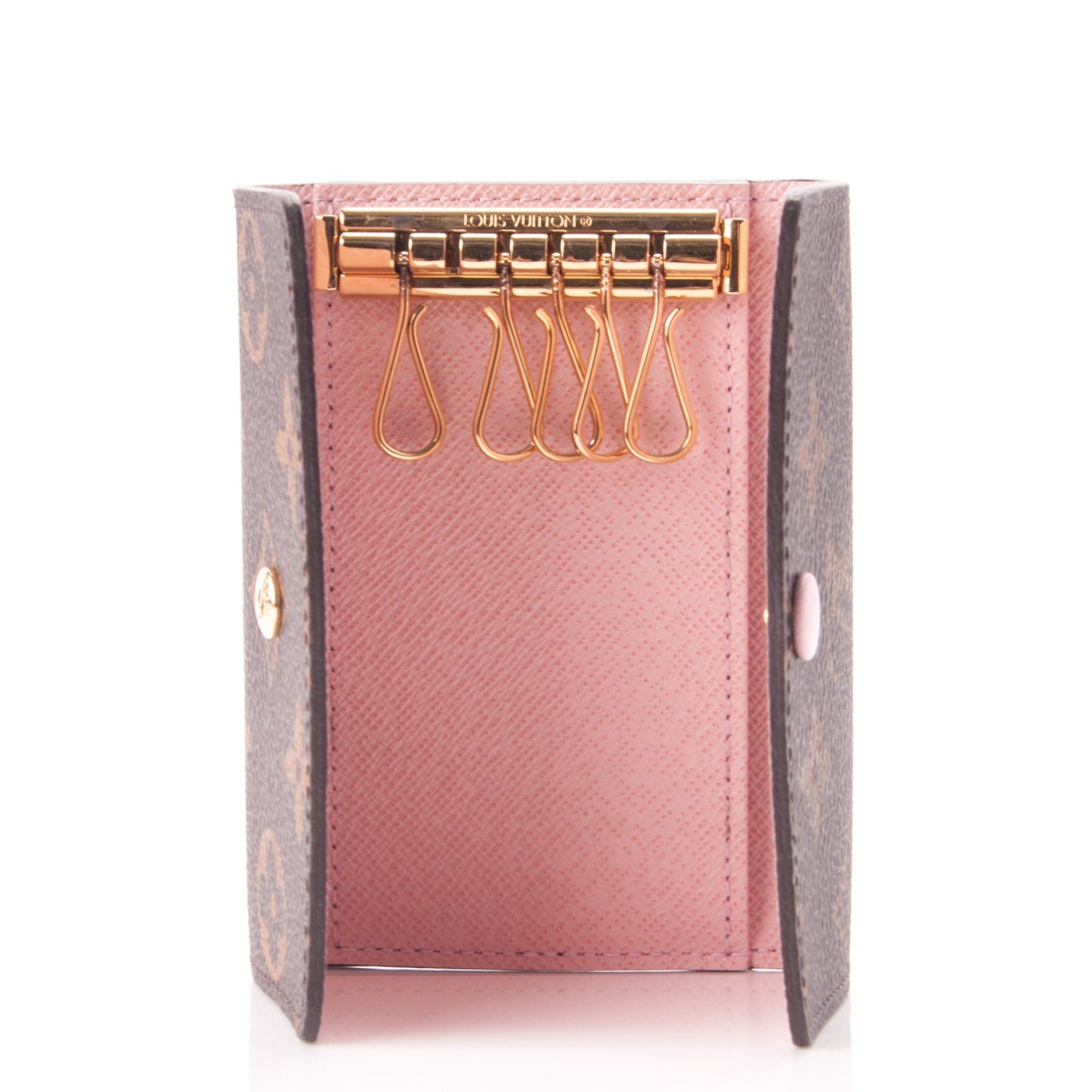 Monogram Multicles 6 Key Holder Rose Ballerine