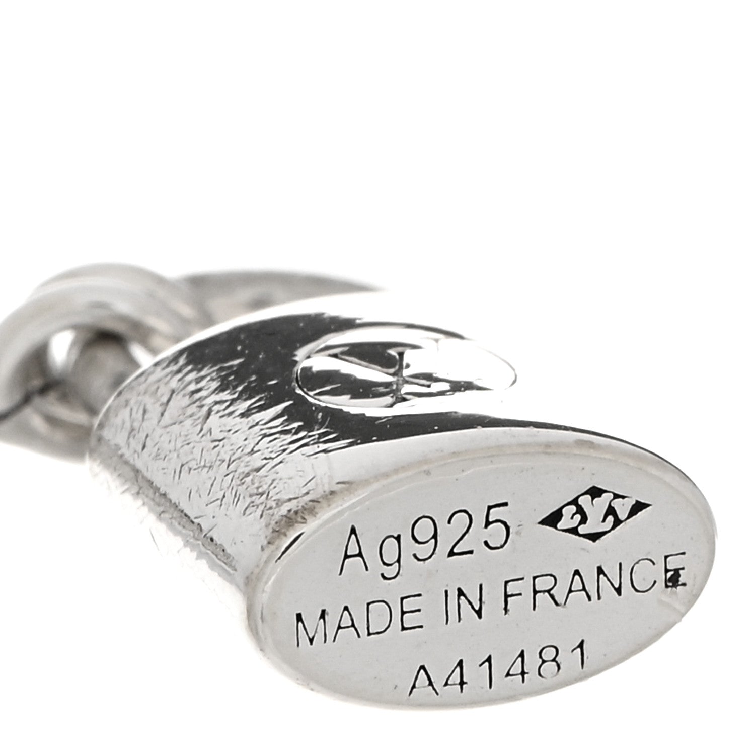 Louis Vuitton Sterling Silver Lockit Bracelet 3 of 3