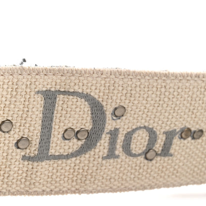 Christian Dior Oblique Studded Shoulder Strap Gris Multicolor 6 of 8