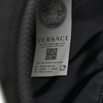 Versace Nylon Palazzo Medusa Belt Bag Black Ruthenium 7 of 9