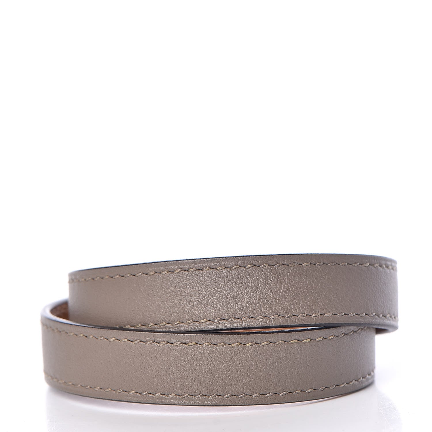 Hermes Swift Kelly Double Tour Bracelet T3 Gris Asphalt 3 of 9