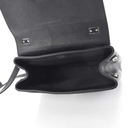 Louis Vuitton Calfskin Lockme II Chain Bag BB Black 5 of 9