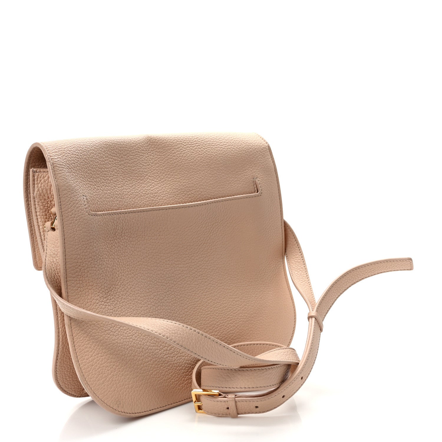 Tom Ford Grained Calfskin T Clasp Tara Crossbody Bag Nude 3 of 8