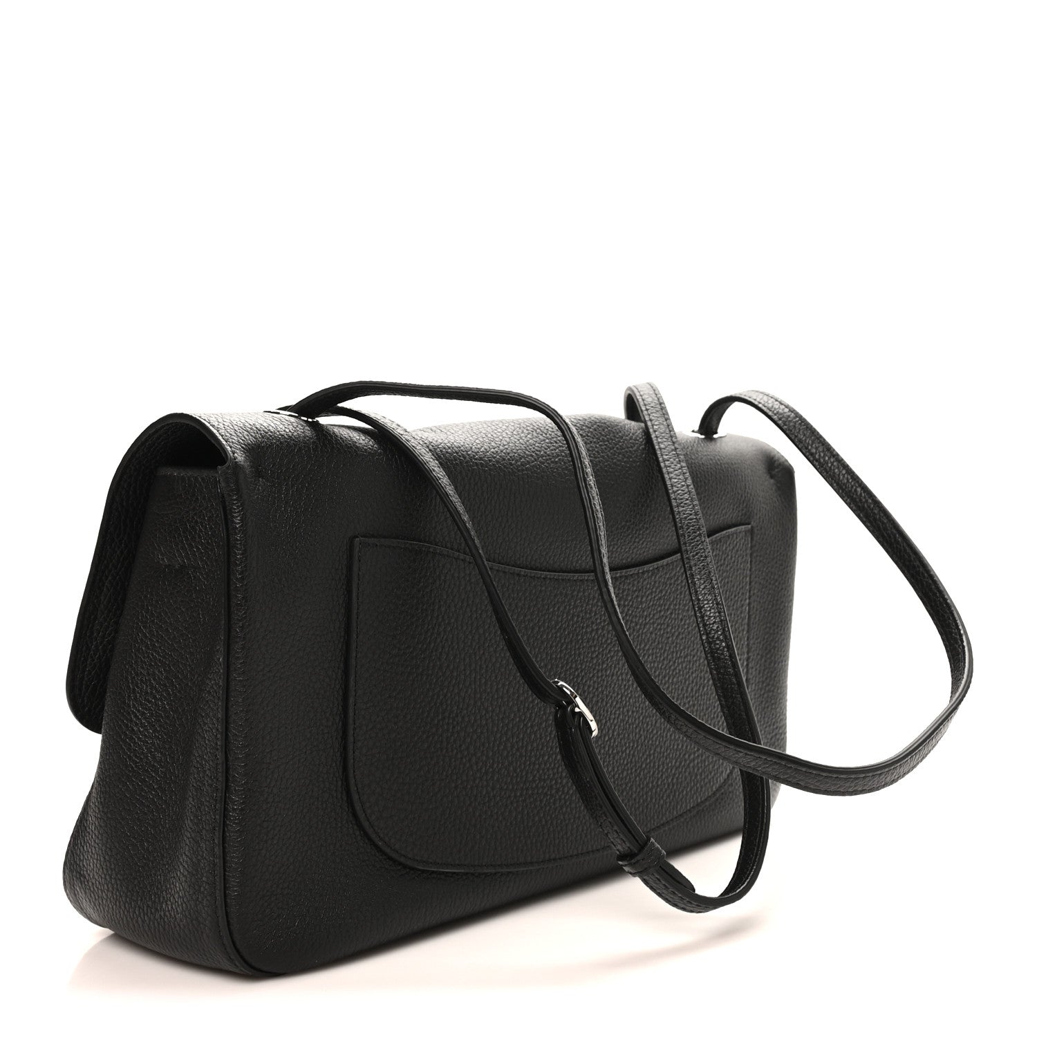 Chanel Grained Calfskin Small Souplissimo Maxi Flap Black 3 of 10