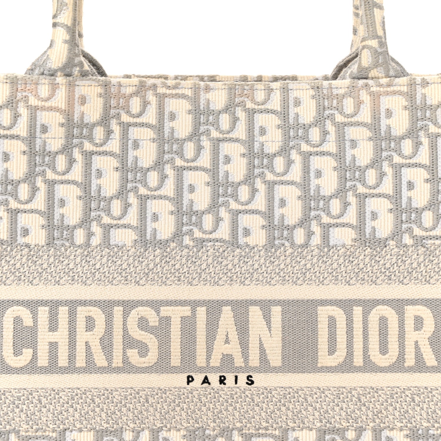 Christian Dior Oblique Medium Book Tote Grey 8 of 21