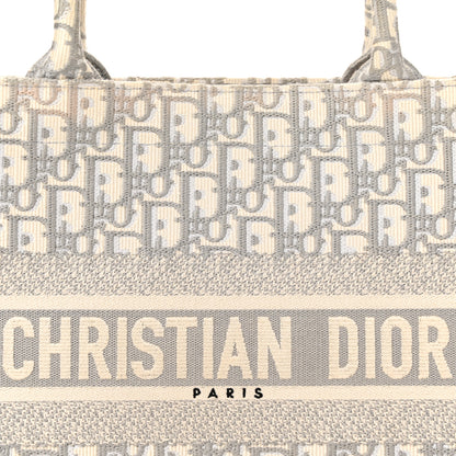 Christian Dior Oblique Medium Book Tote Grey 8 of 21