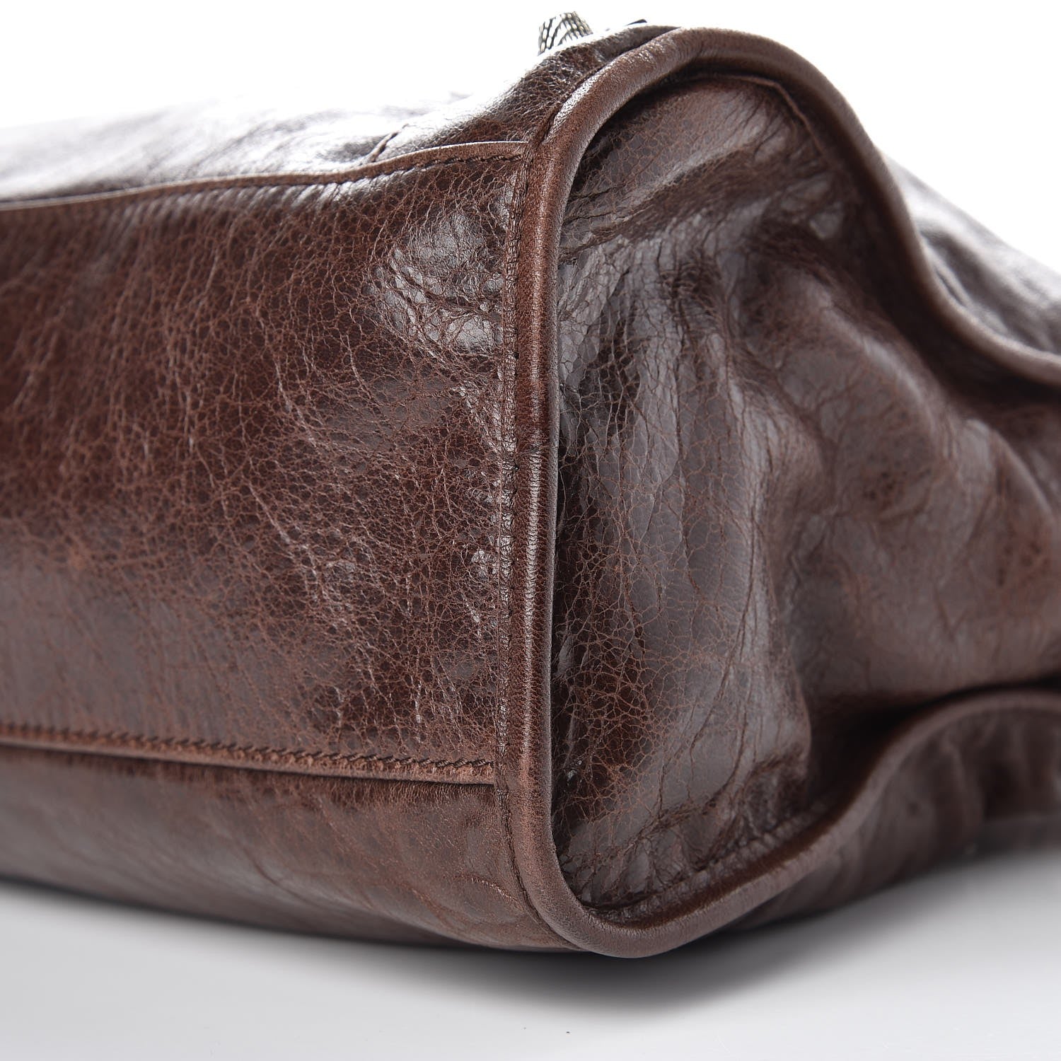 Balenciaga Agneau Giant 12 Silver Hardware City Cigare Fonce 9 of 10