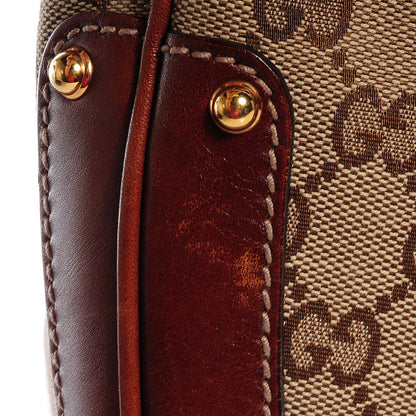 Gucci Monogram Biba Hobo Brown 5 of 8