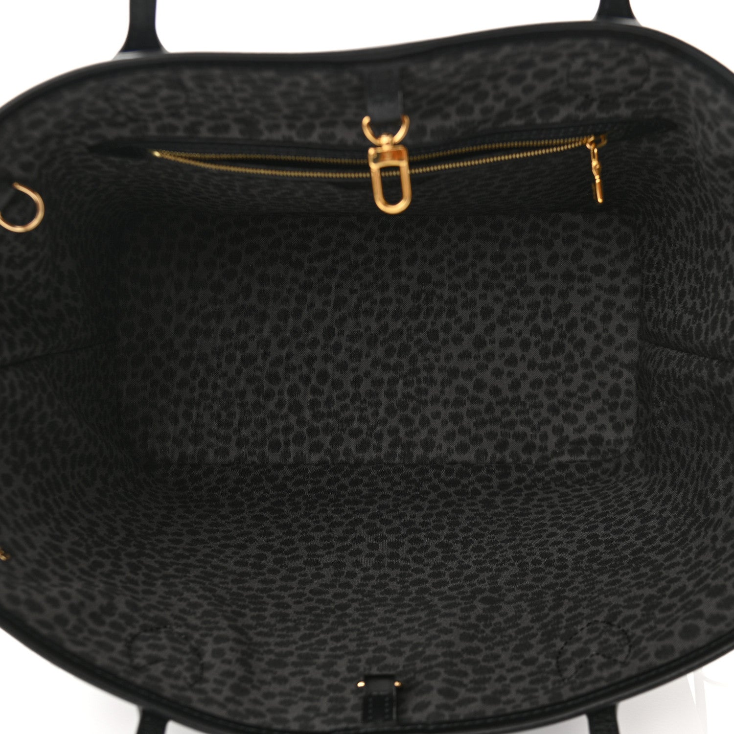 Louis Vuitton Monogram Giant Wild At Heart Neverfull MM Black 6 of 10