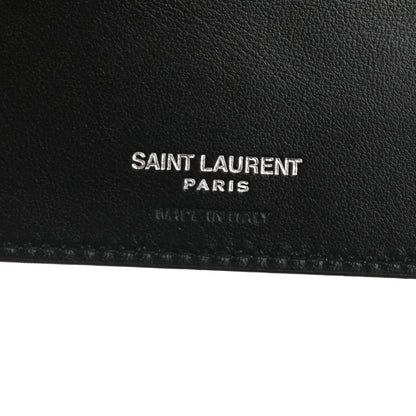 Saint Laurent Nylon Palm Tree Print Bill Clip Card Case 6 of 6