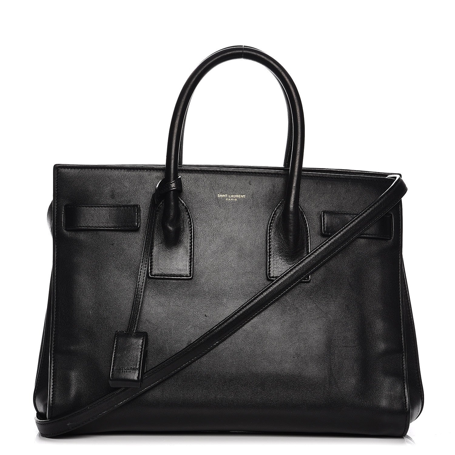 Saint Laurent Calfskin Small Sac De Jour Black 1 of 20