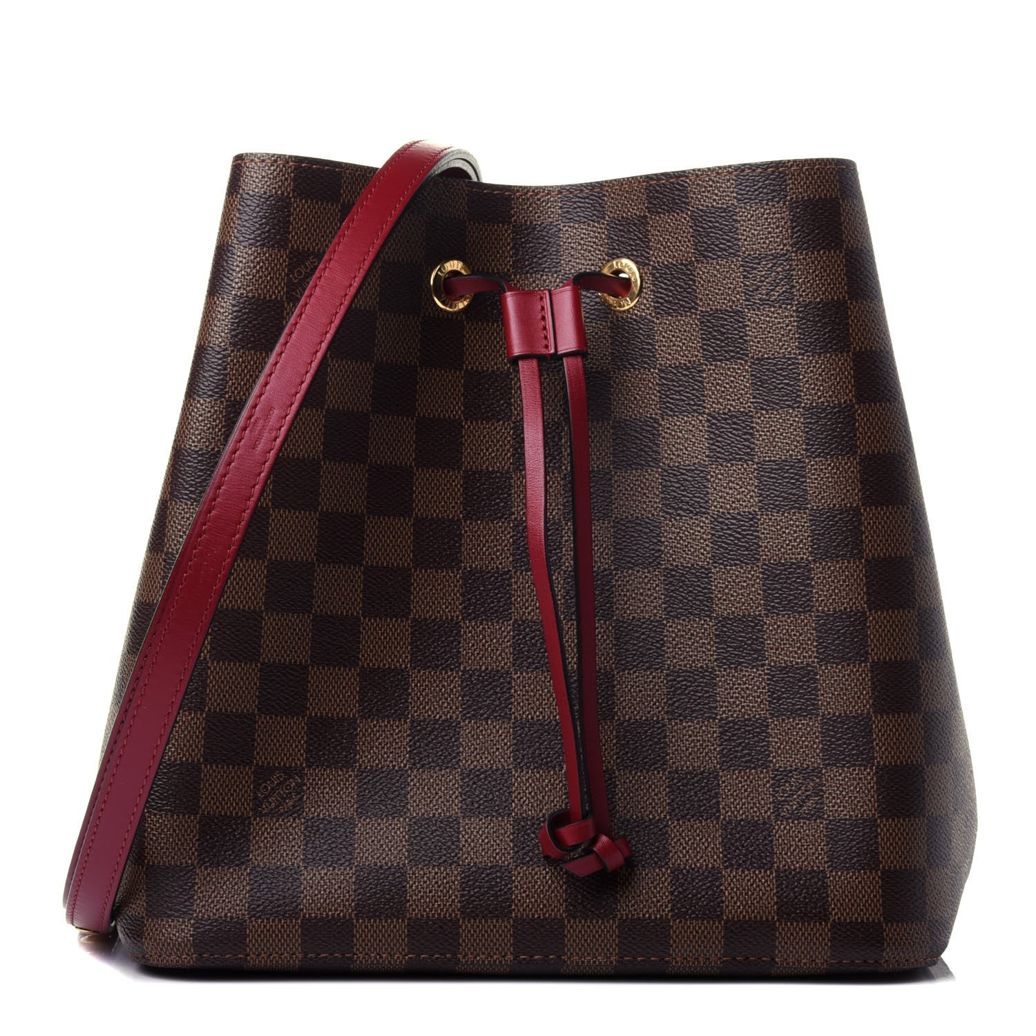 Louis Vuitton Damier Ebene Neonoe MM Cherry Berry 1 of 4