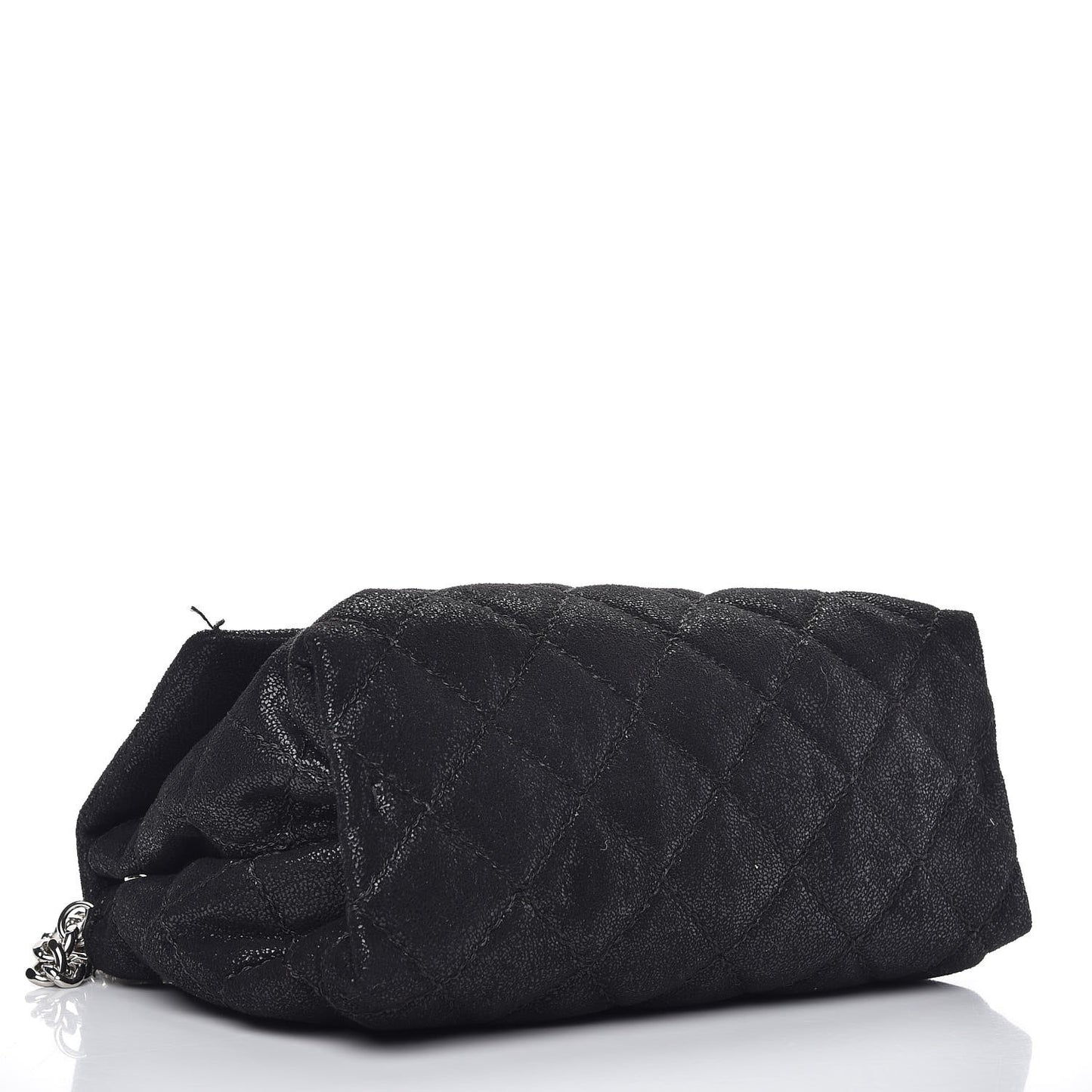 Shaggy Deer Quilted Small Beckett Chain Shoulder Bag Black