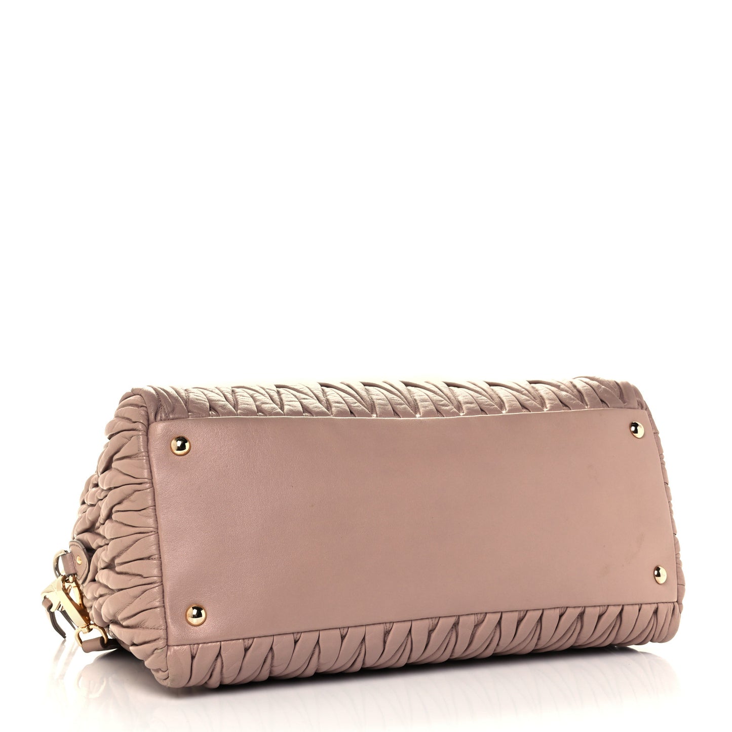 Nappa Matelasse Tote Mughetto