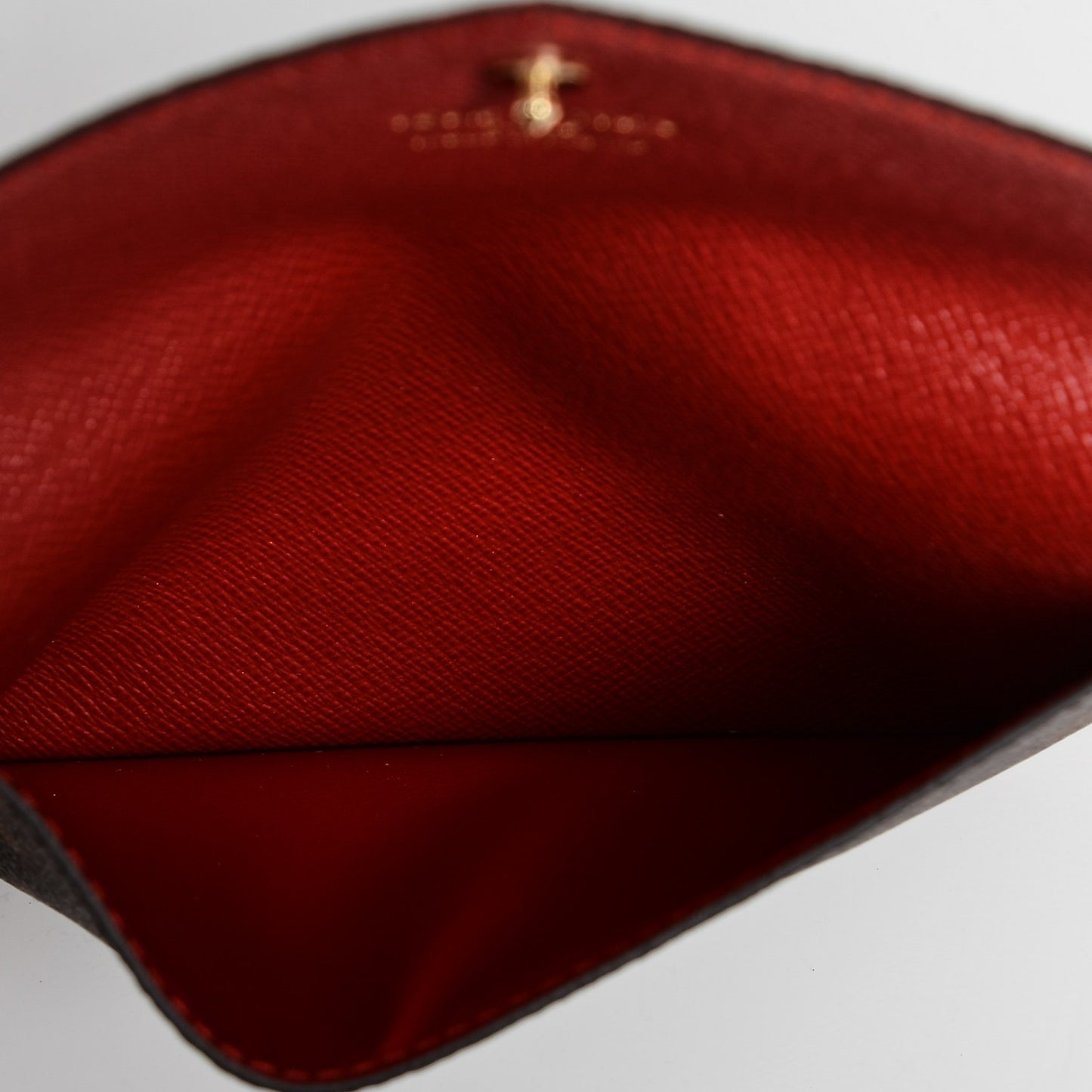 Monogram Daily Organizer Envelope Insert Red