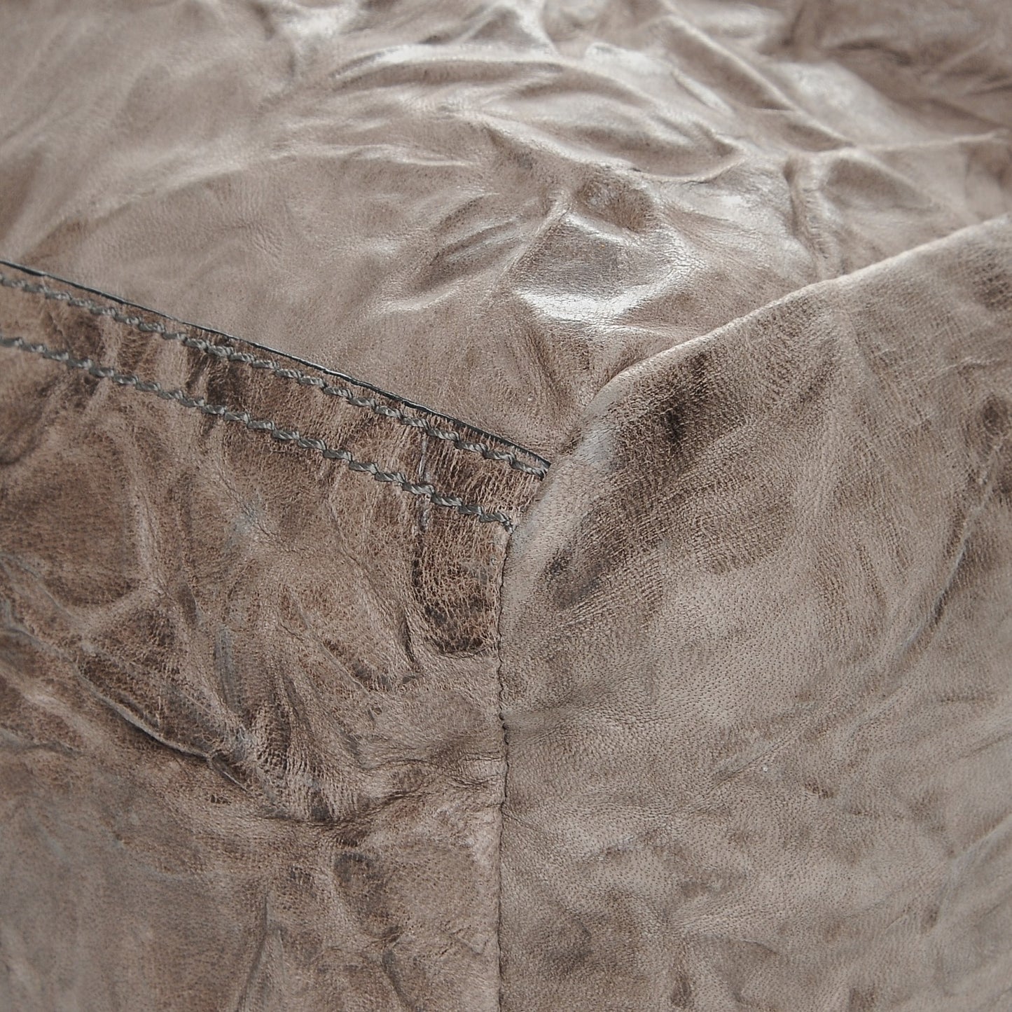 Tumbled Sheepskin Medium Pandora Charcoal