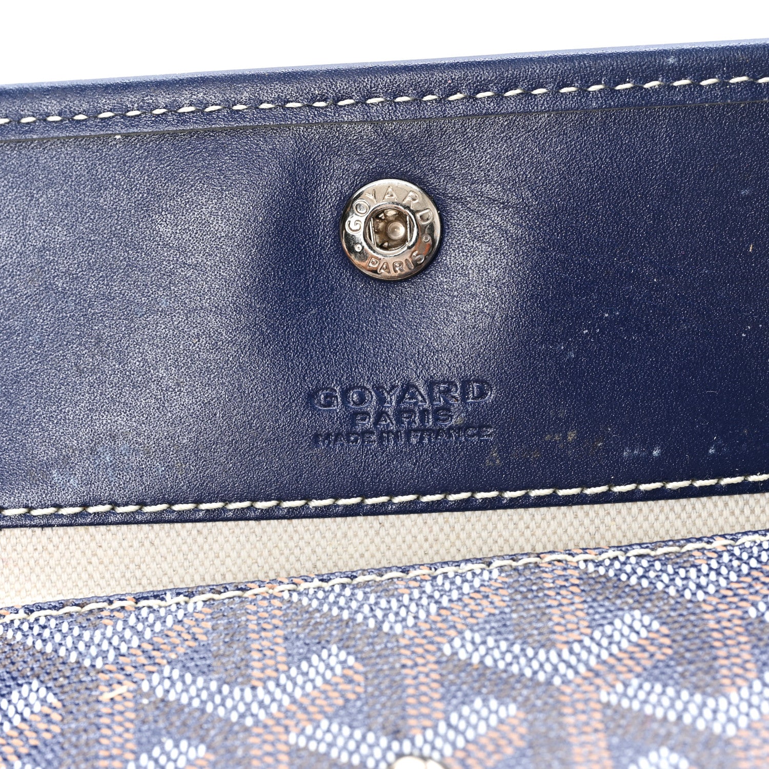Goyard Goyardine Saint Louis PM Navy 7 of 12