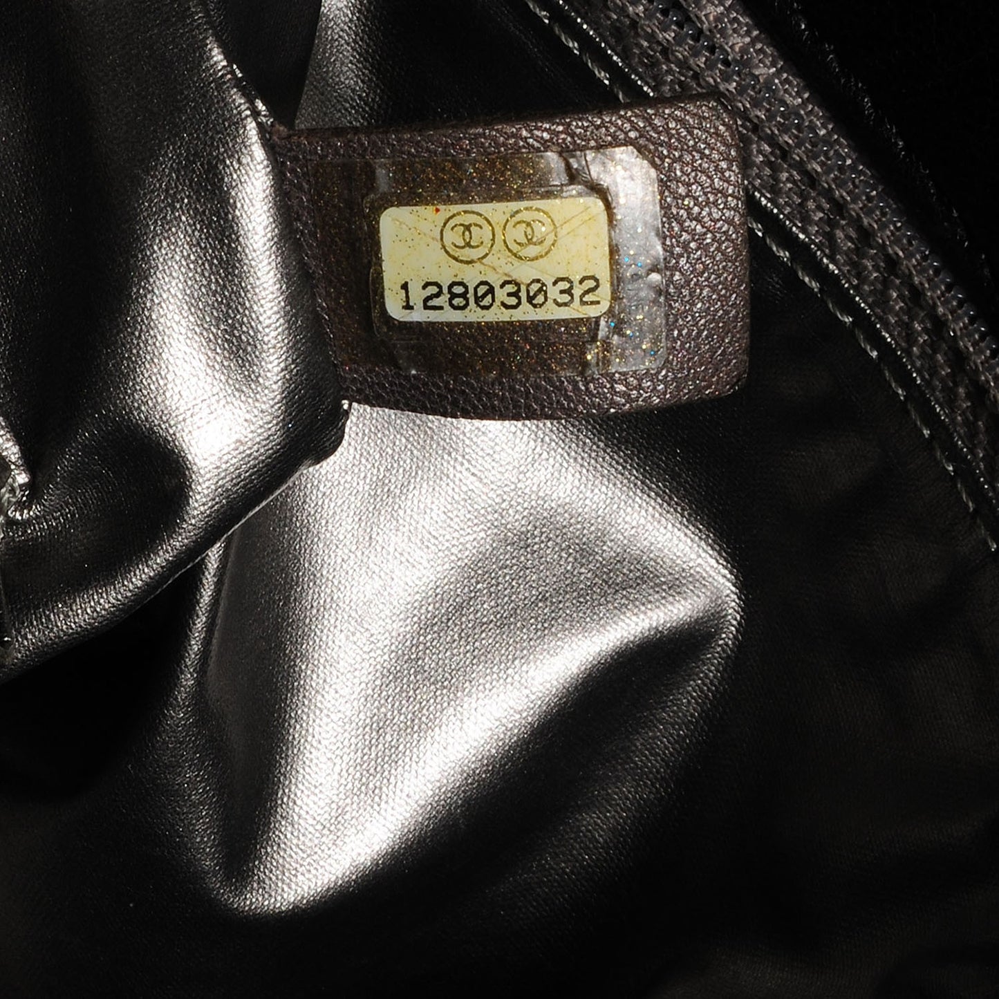 Lambskin Quilted Paris Moscou Red Square Flap Black