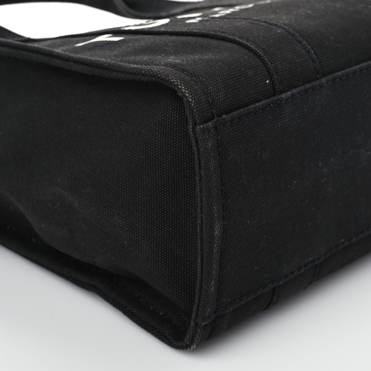 Marc Jacobs Cotton Canvas Mini The Traveler Tote Bag Black 8 of 14