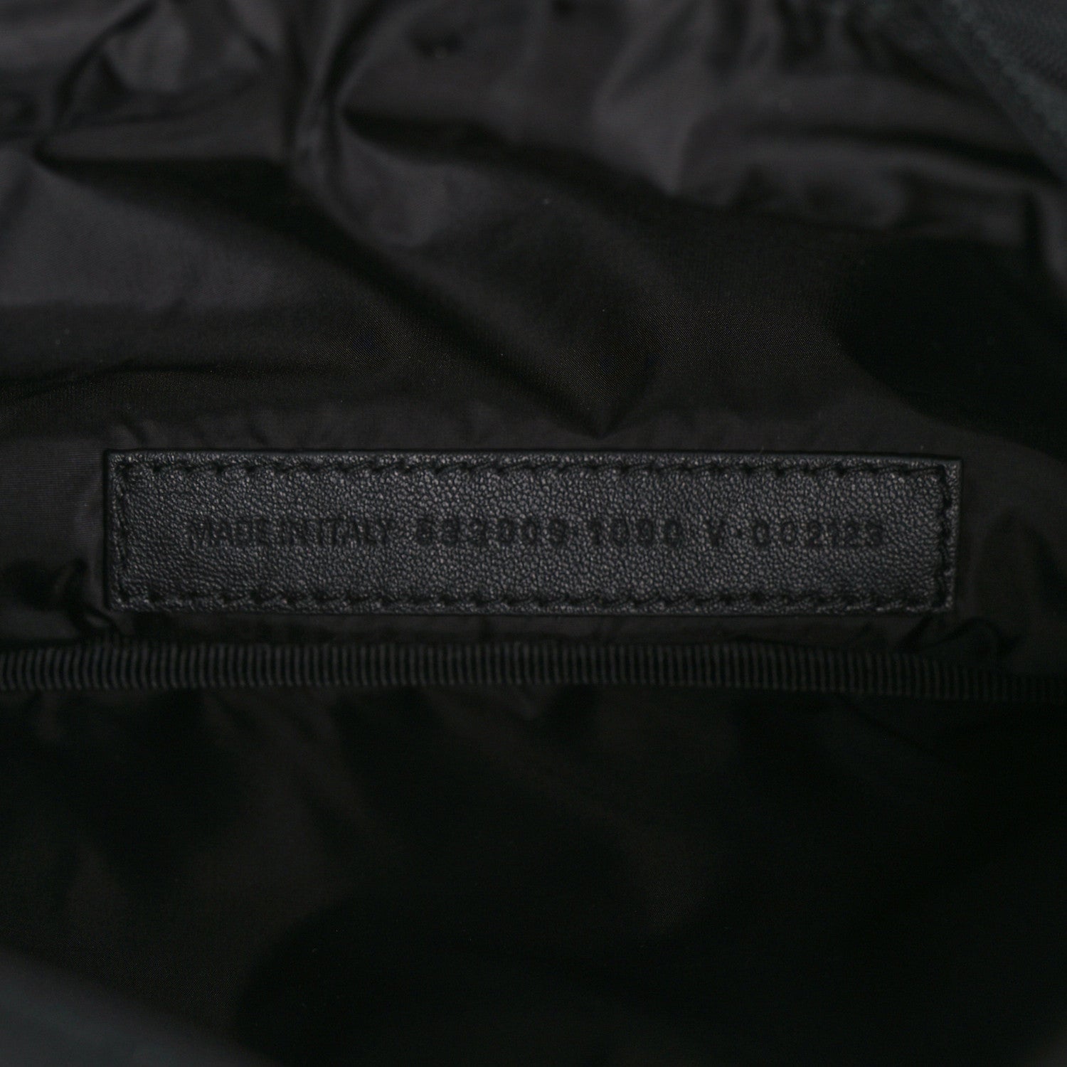Balenciaga Recycled Sport Nylon Logo Embroidered Wheel Beltpack Black 7 of 7
