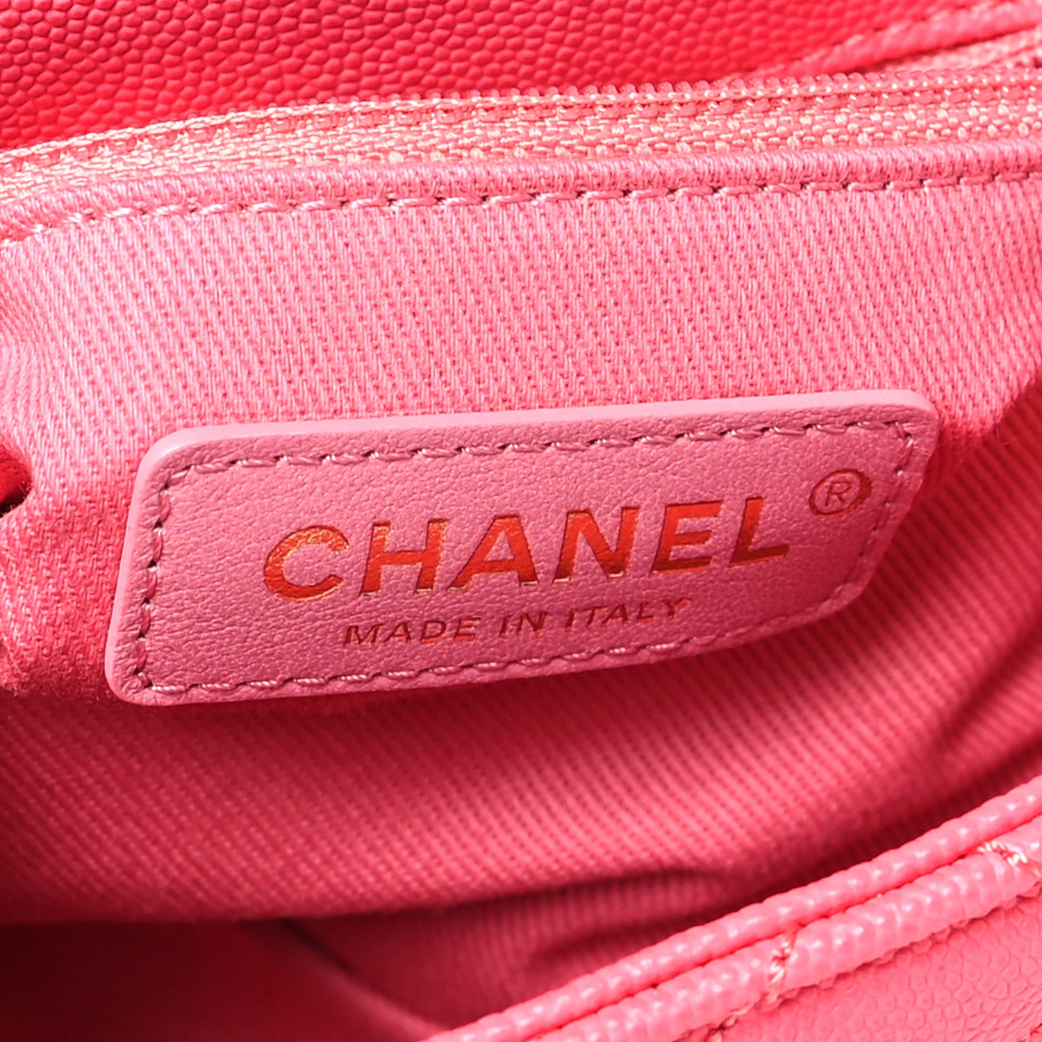 Chanel Caviar Quilted Extra Mini Coco Handle Flap Pink 6 of 10