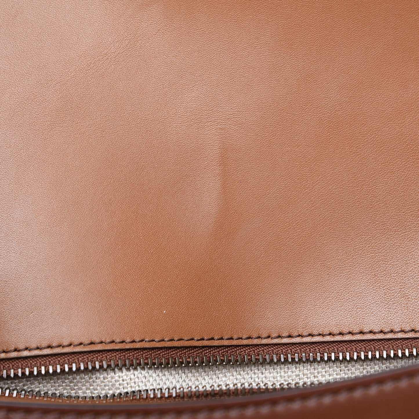 Calfskin Medium Lady Web Shoulder Bag Cuir