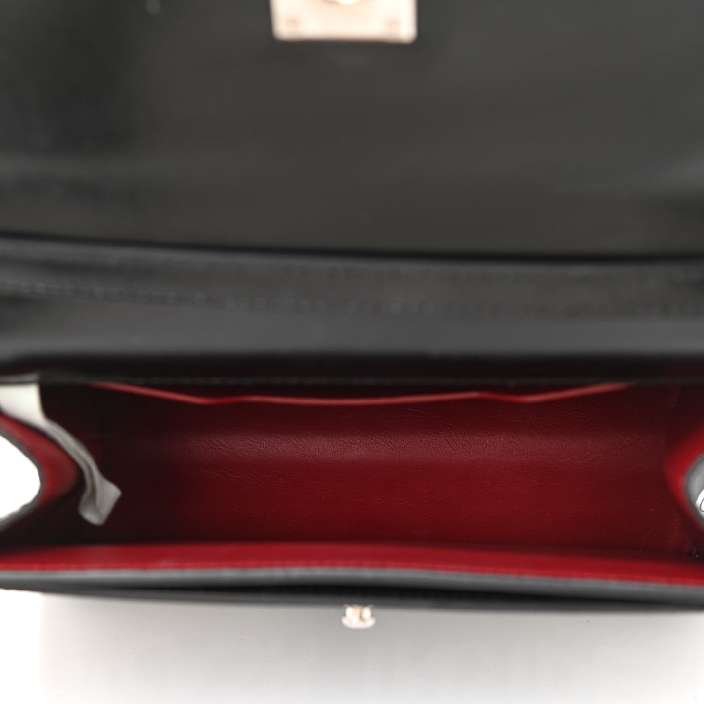 Calfskin Cash Jitney 1.4 Shoulder Bag Black