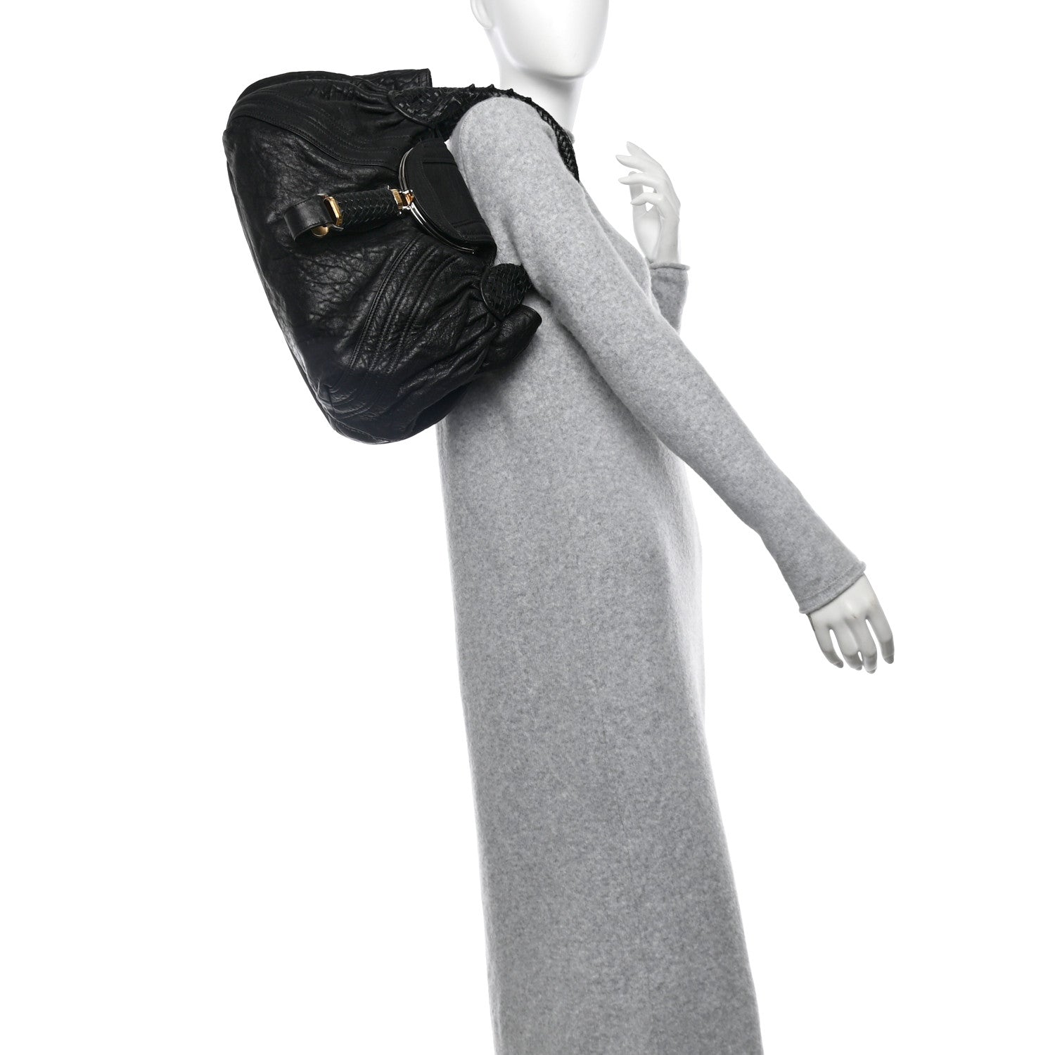 Fendi Nappa Nuvolata Spy Black 2 of 10