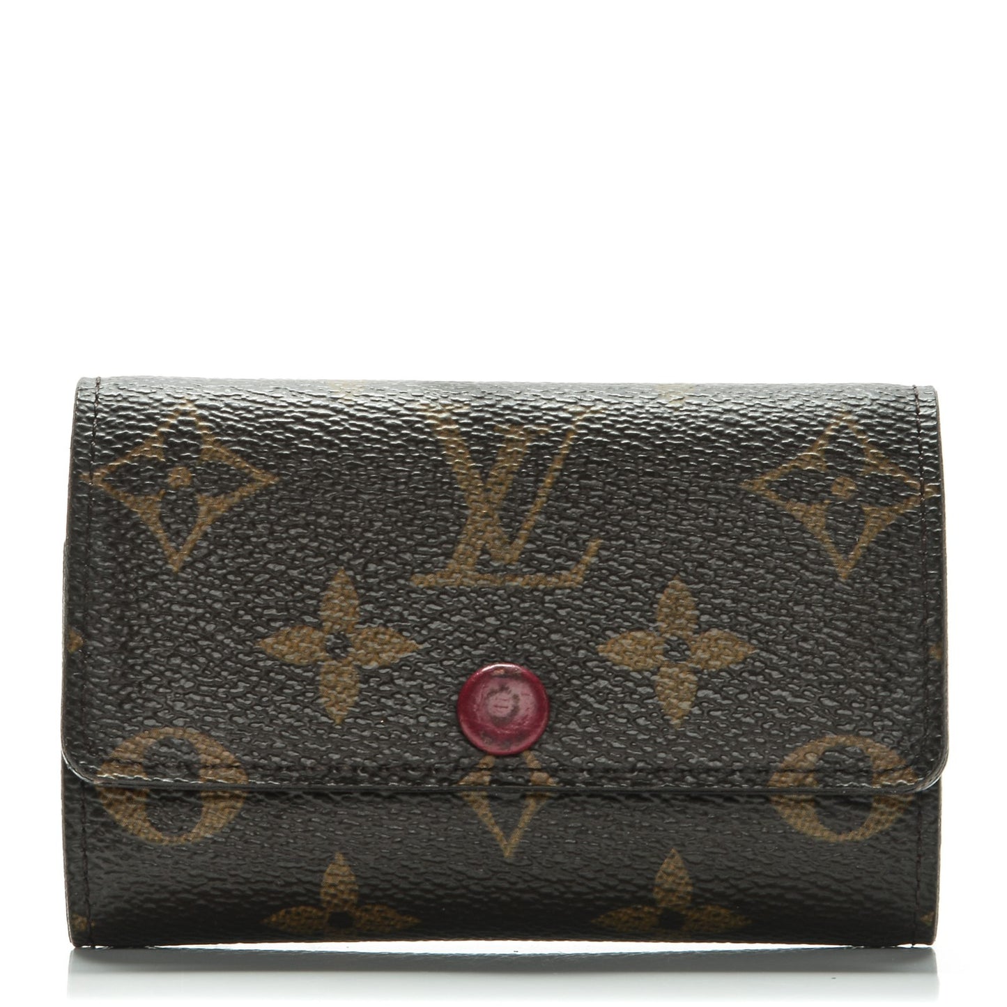 Monogram 6 Key Multicles Holder Fuchsia