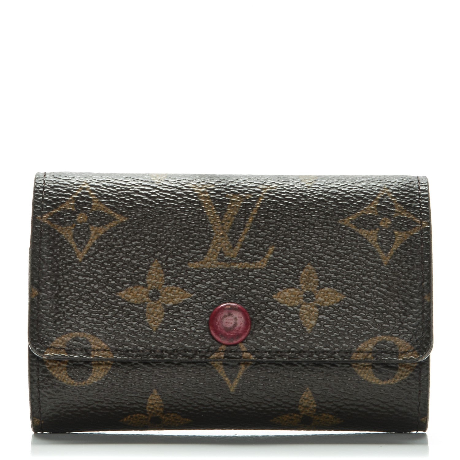 Louis Vuitton Monogram 6 Key Multicles Holder Fuchsia 1 of 7