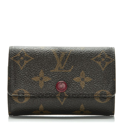 Louis Vuitton Monogram 6 Key Multicles Holder Fuchsia 1 of 7